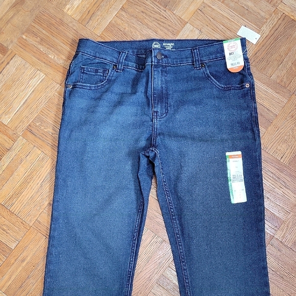 Wonder Nation Dark Blue Straight Jeans SIZE 14 HUSKY - Picture 3 of 5
